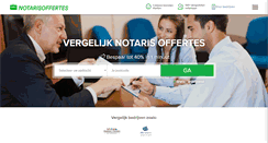 Desktop Screenshot of notarisoffertes.com